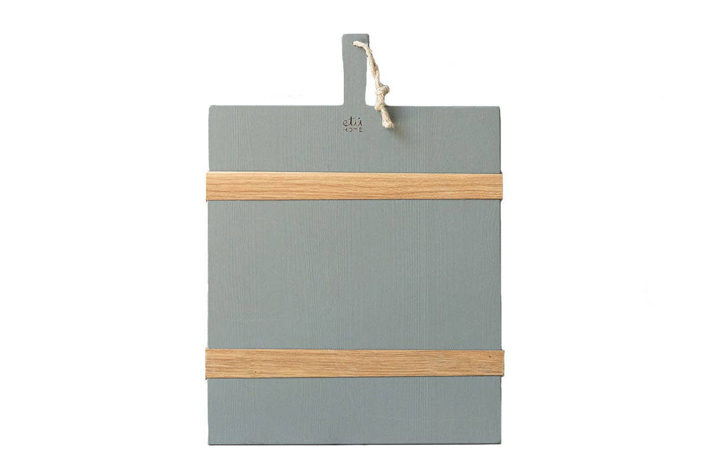 Mod Charcuterie Cheese Board, Medium Rectangle, Grey