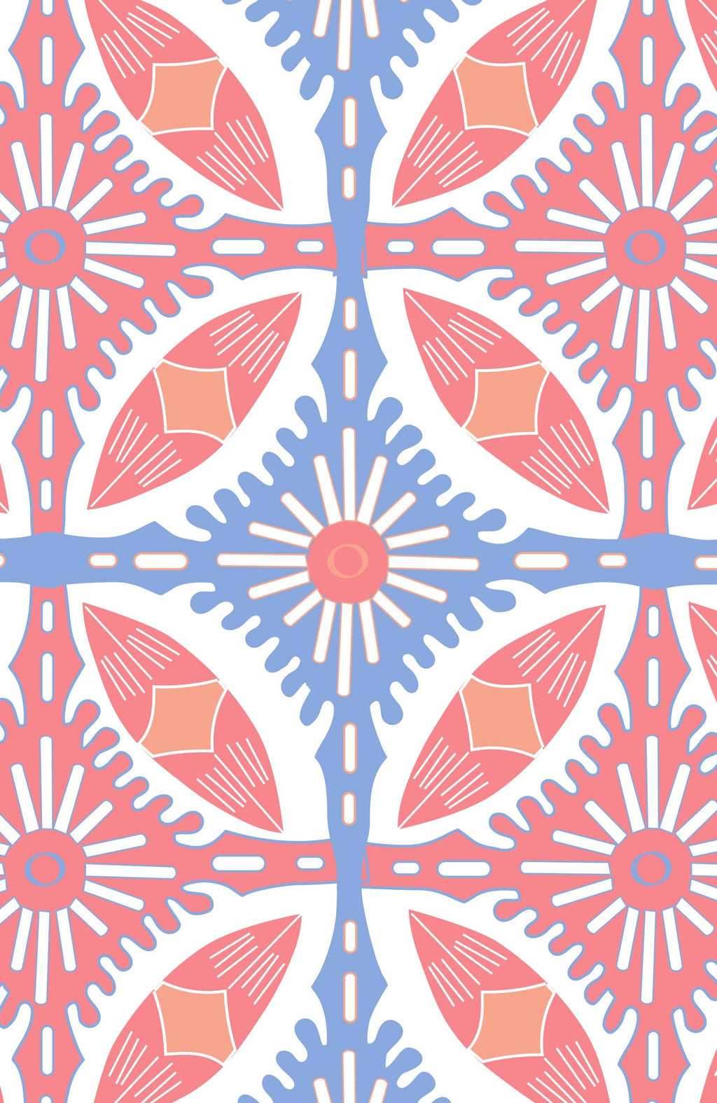 Ruffleneck Tunic - Smell The Roses