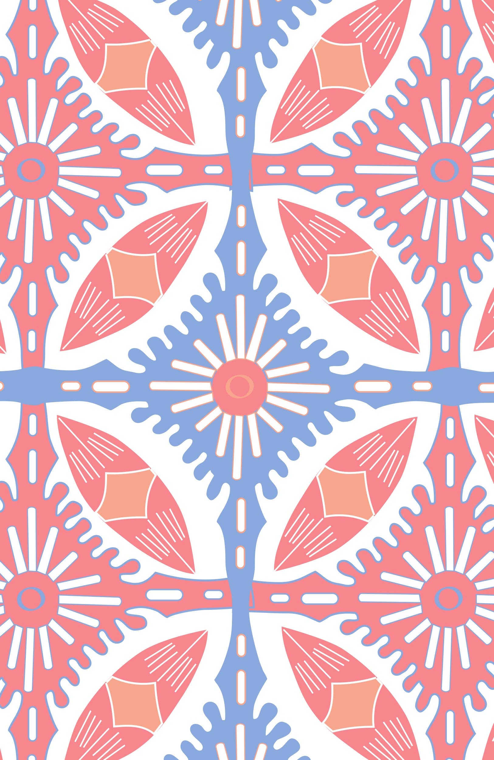 Ruffleneck Tunic - Smell The Roses