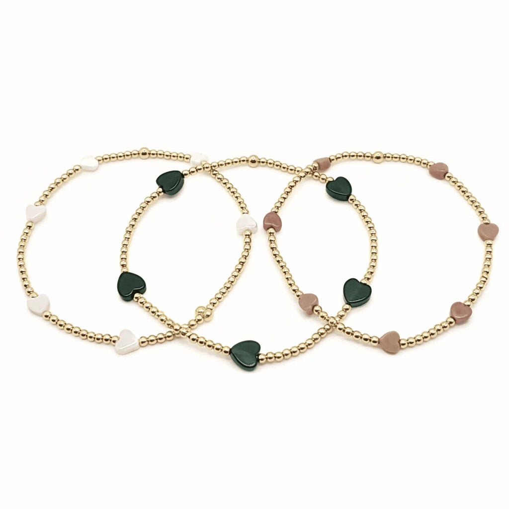 The Love Bracelet in White Mother of Pearl