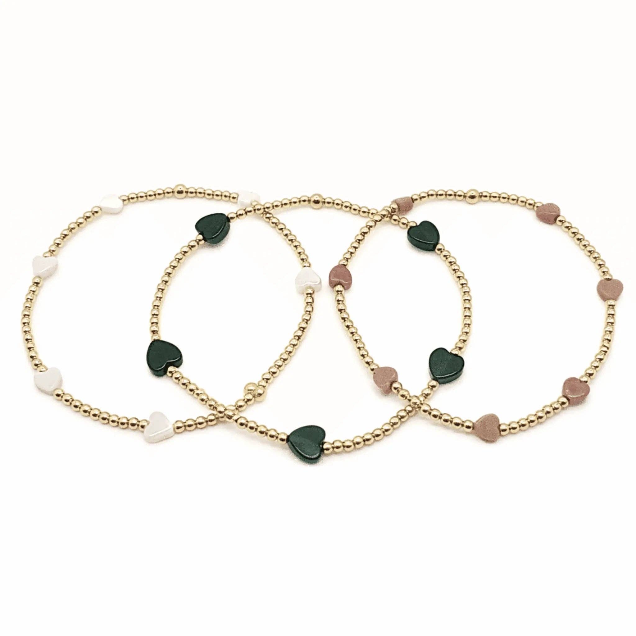 The Love Bracelet in White Mother of Pearl
