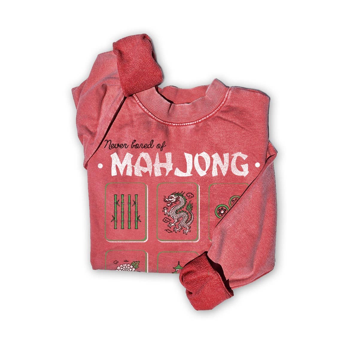 MAHJONG MINERAL GRAPHIC SWEATWHIRTS