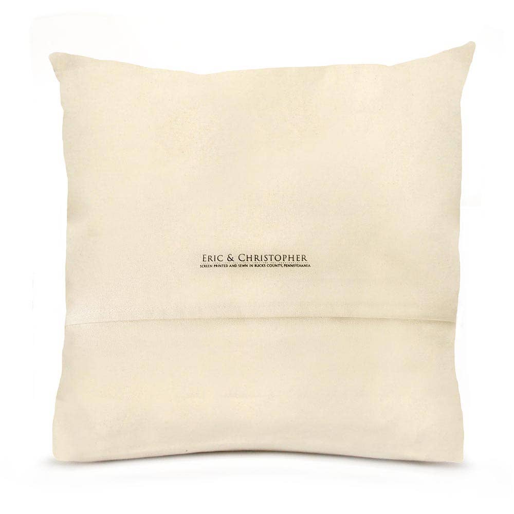 American Flag Anniversary Large Pillow