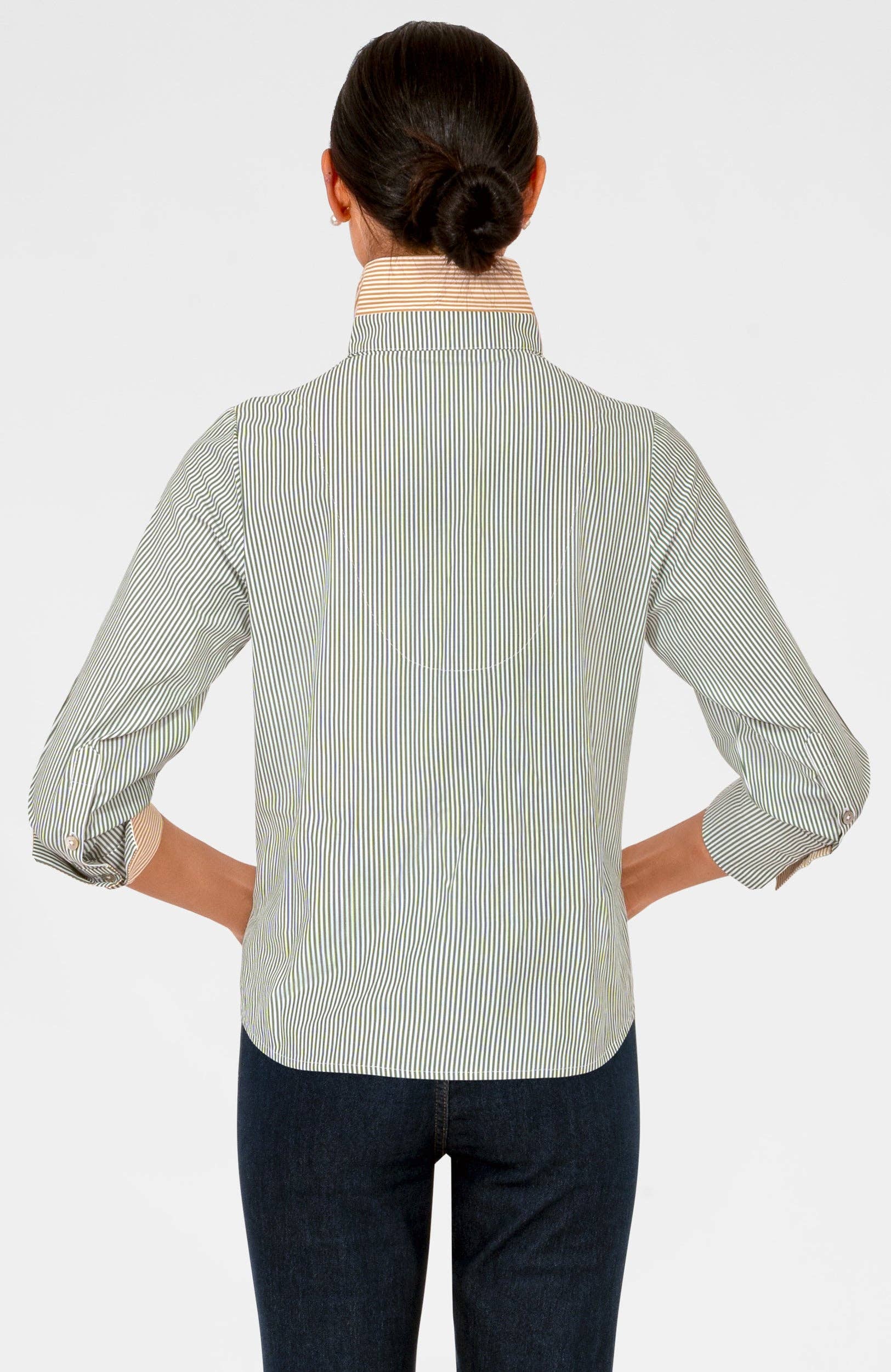 Boyfriend Cotton Shirt - Stripe