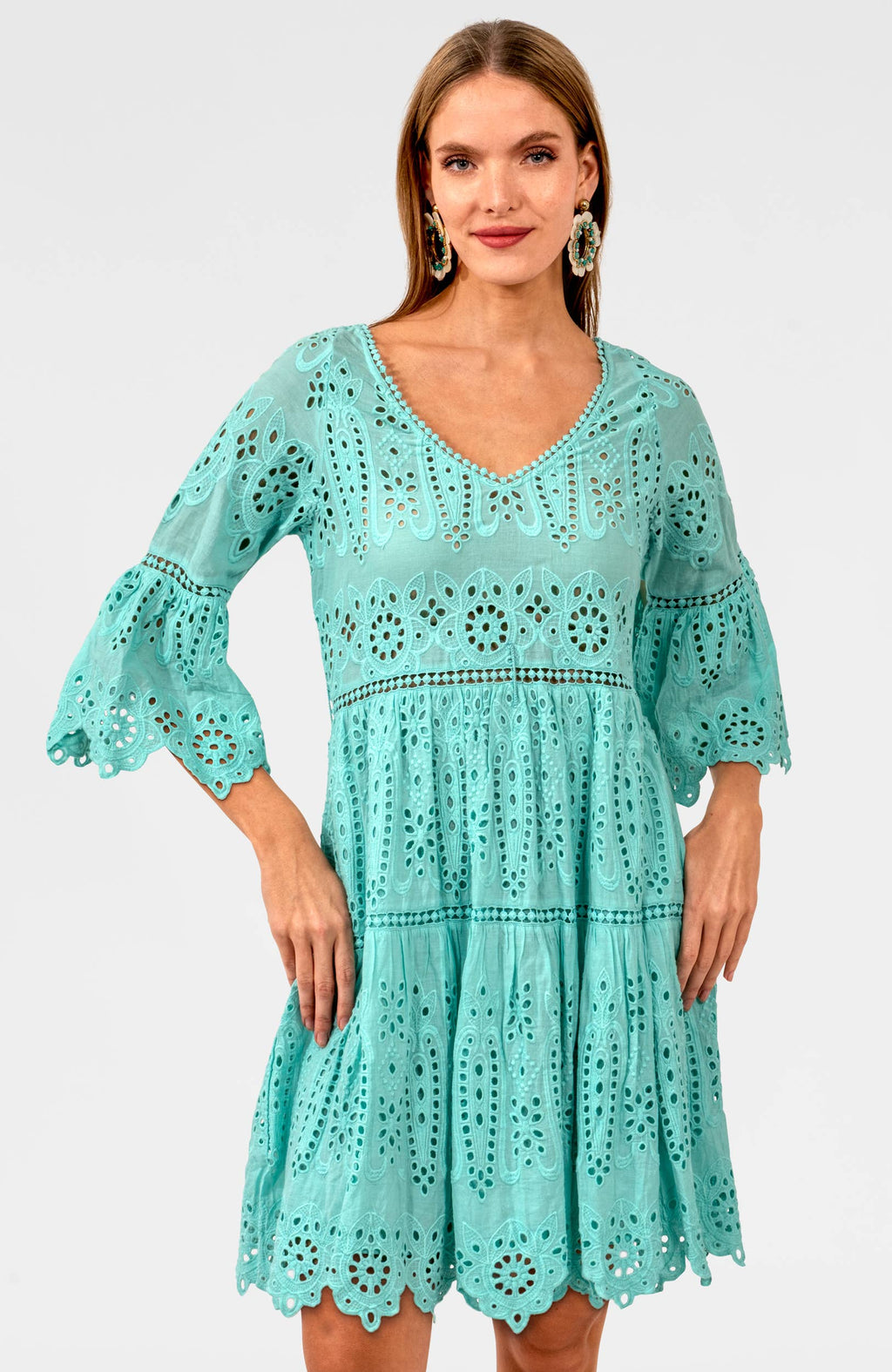 Saucy Dress - Eyelet