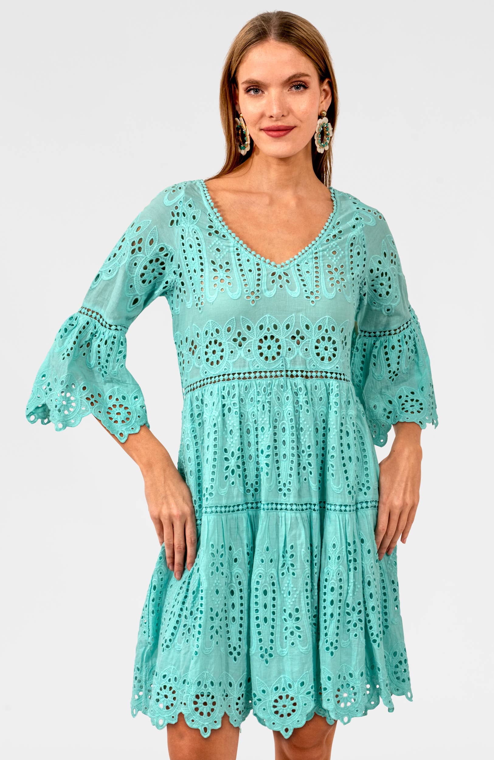Saucy Dress - Eyelet