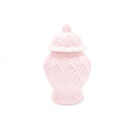 Pink Textured Ginger Jar - Small