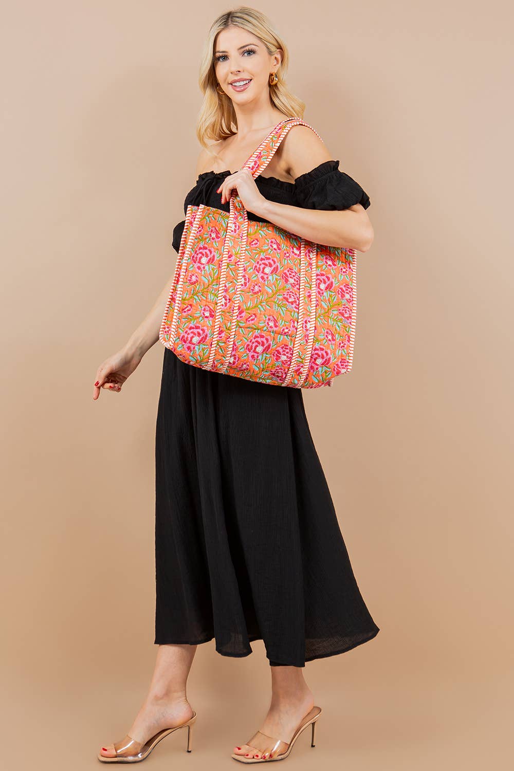 Quilted Tote Bag (BG-58)