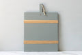 Mod Charcuterie Cheese Board, Medium Rectangle, Grey
