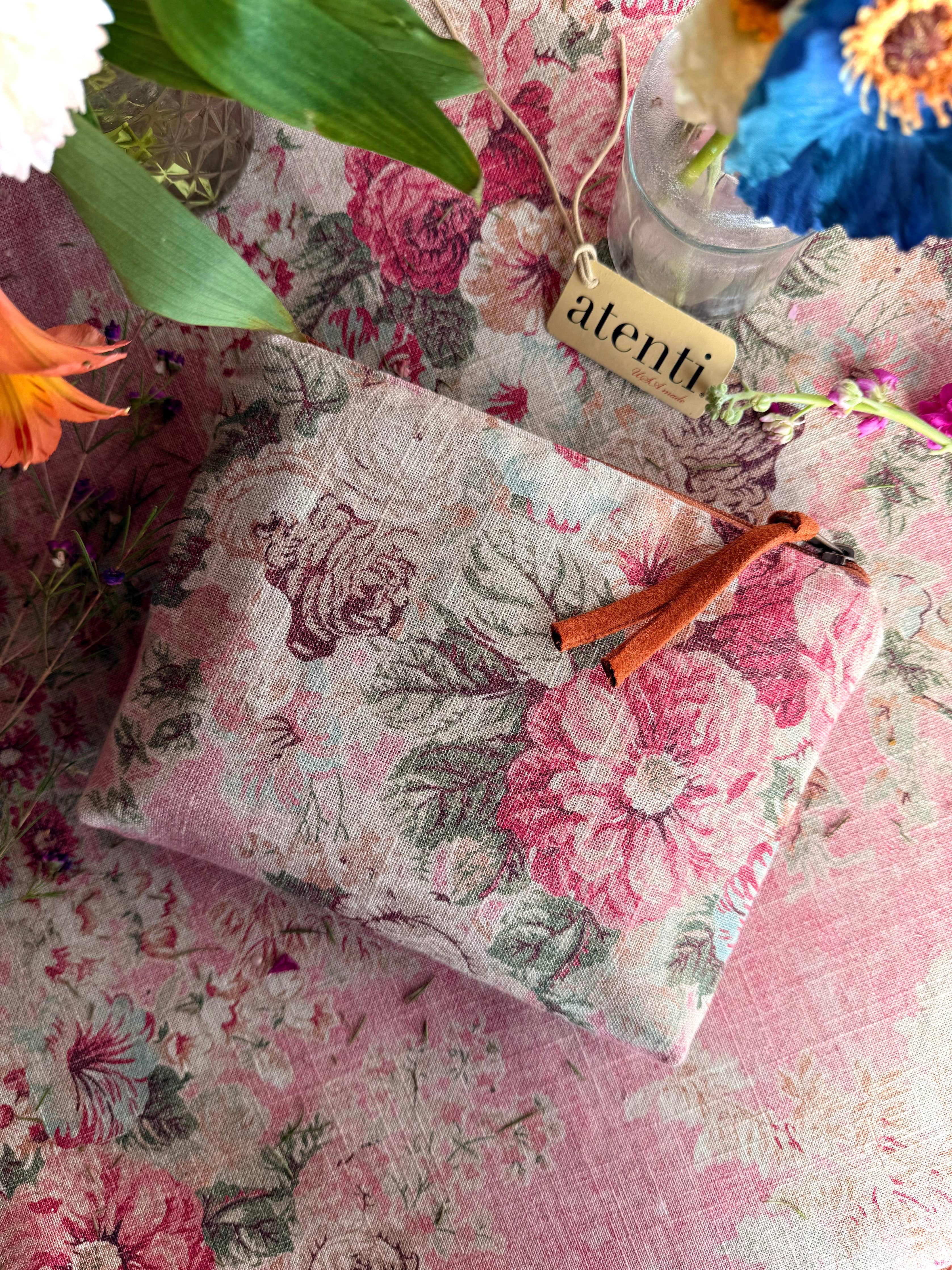 Rosewood Accessories Pouch - Atenti USA Made