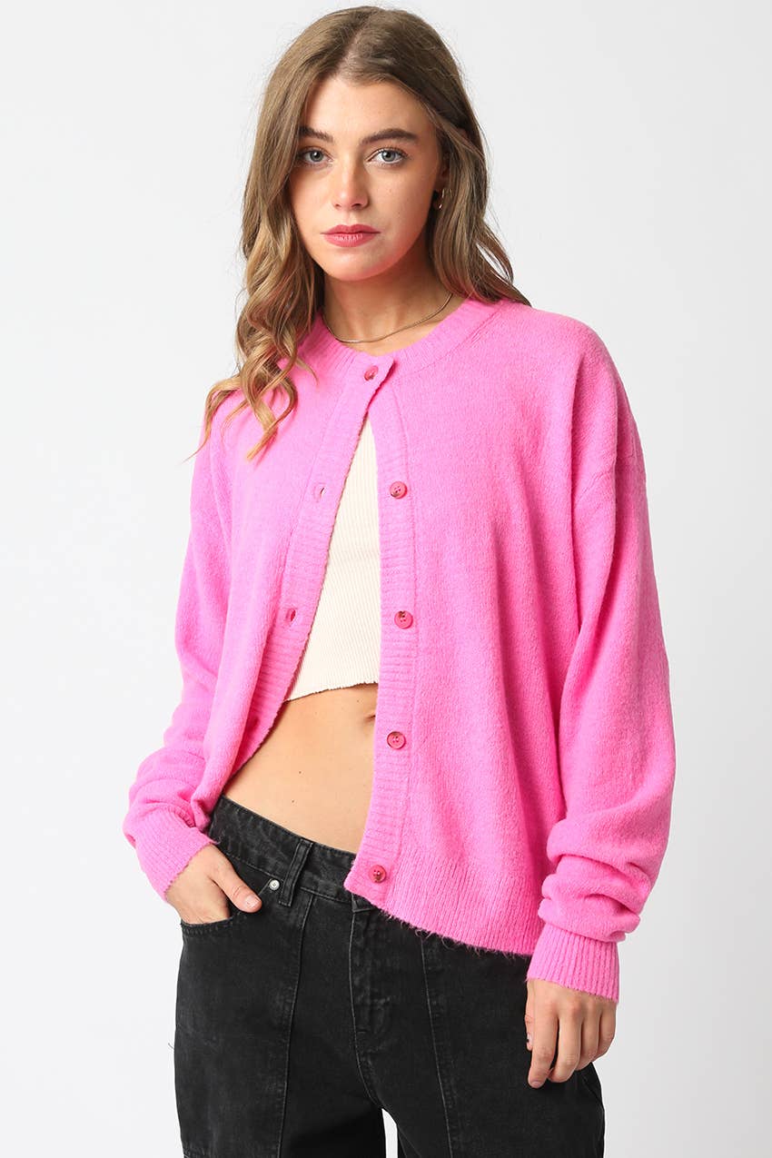 Gillian Oversized Knit Cardigan