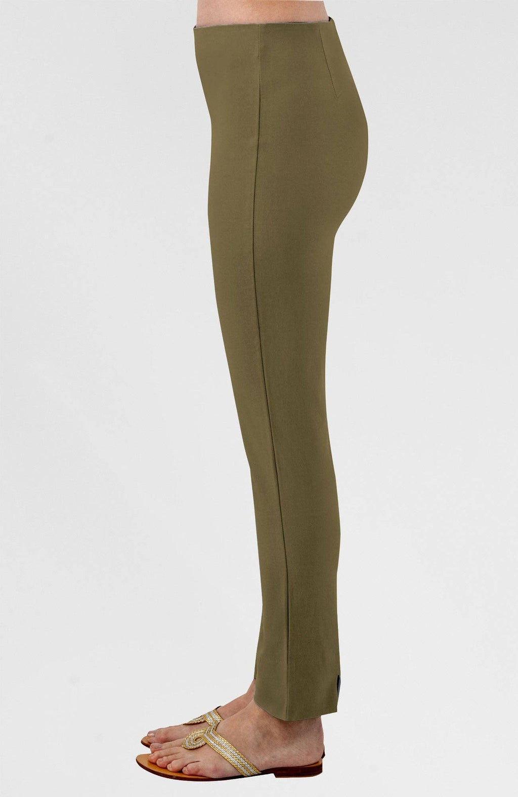 Gripeless Pull On Pants Solid - Earth Tones