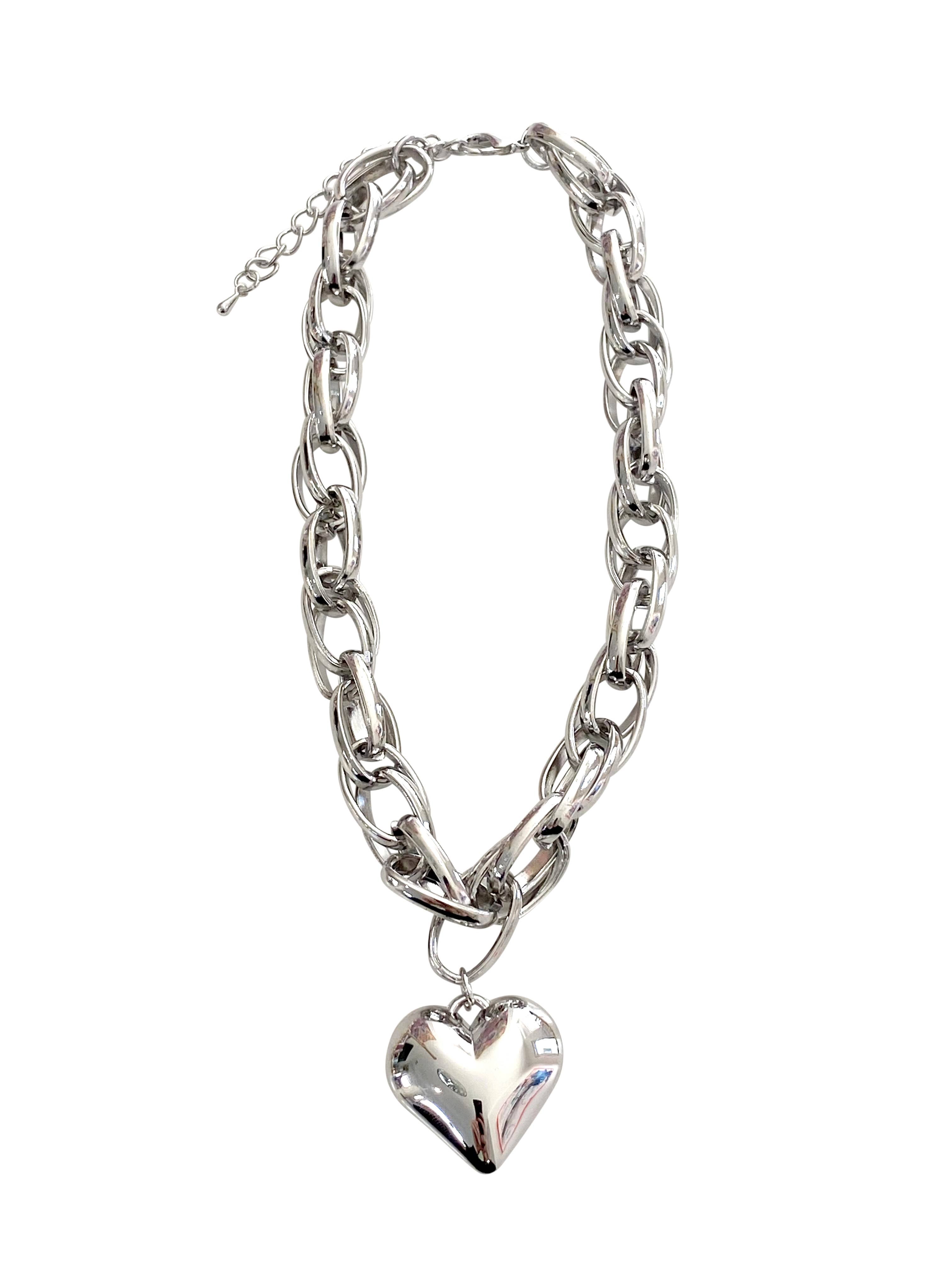 Alyssa Heart Chain Necklace