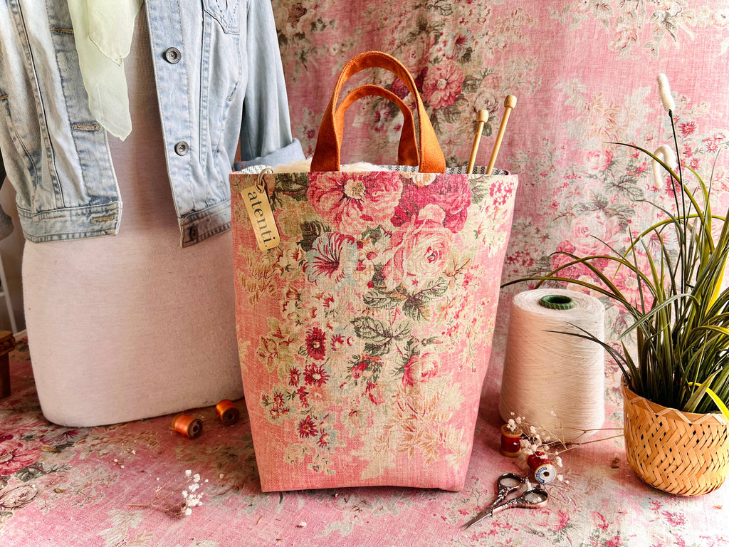 Rosewood Hope Basket, Project Bag