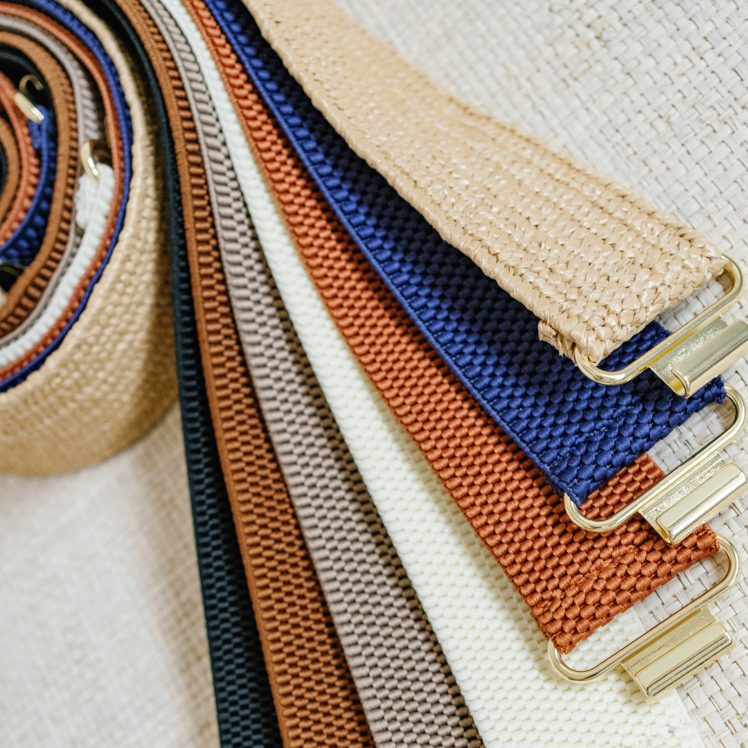 Light Raffia Interchangeable Stretch Belt Band