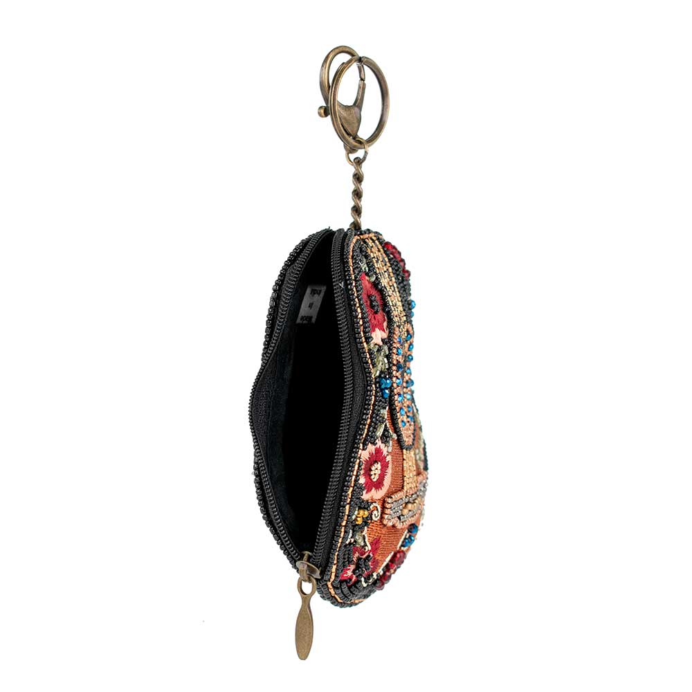 Classical Vibe Beaded Guitar Coin Purse