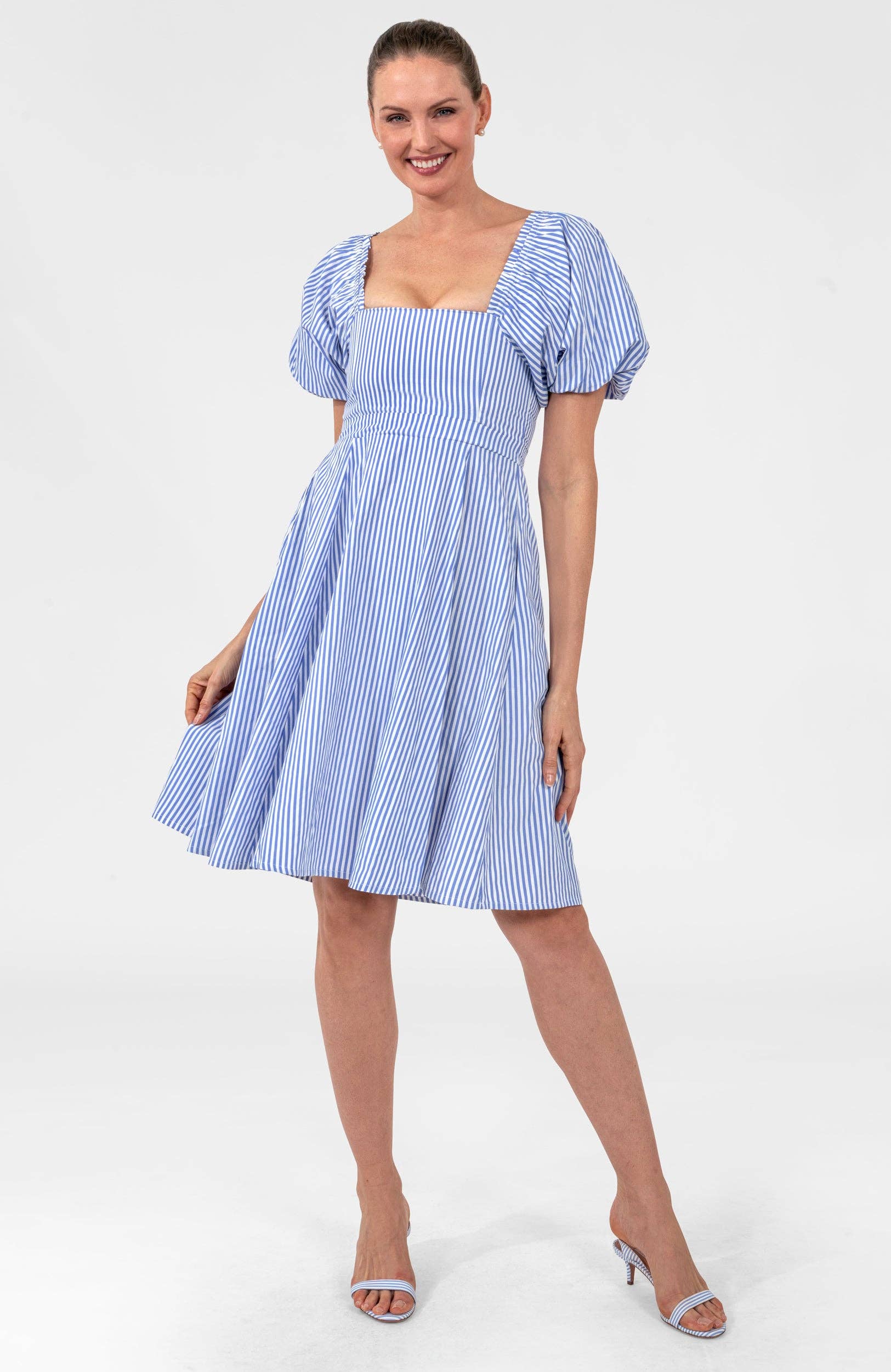 Promenade Dress- Stripe
