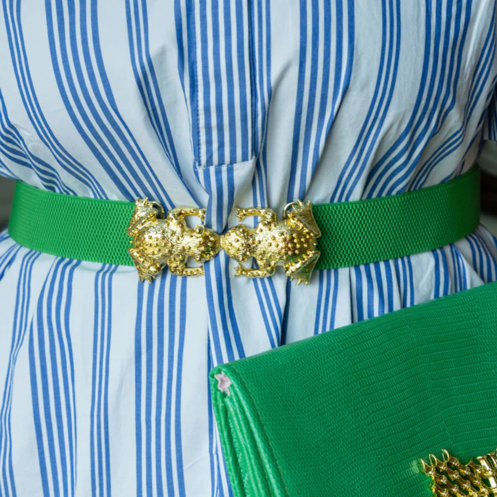 Green Interchangeable Stretch Belt Band – Flexible & Stylish