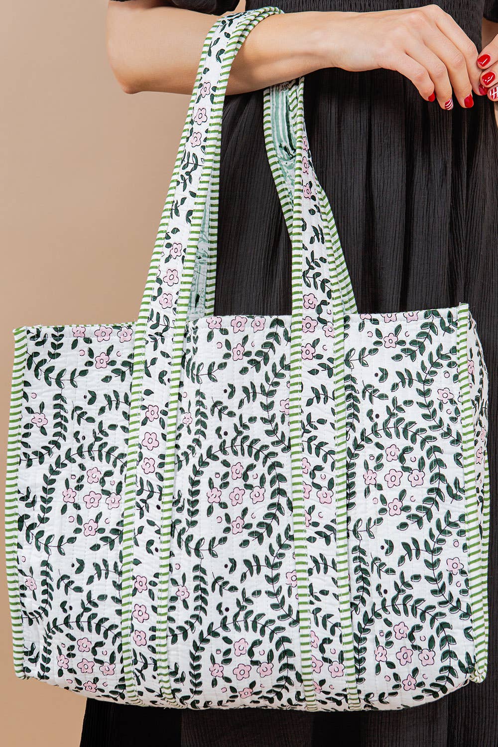 Quilted Tote Bag (BG-50)