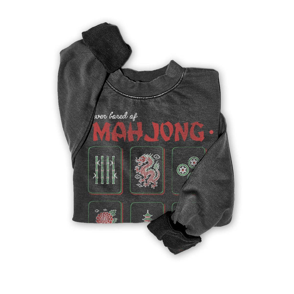 MAHJONG MINERAL GRAPHIC SWEATWHIRTS