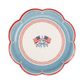 HAM1241 - Flag Paper Plate - 8"