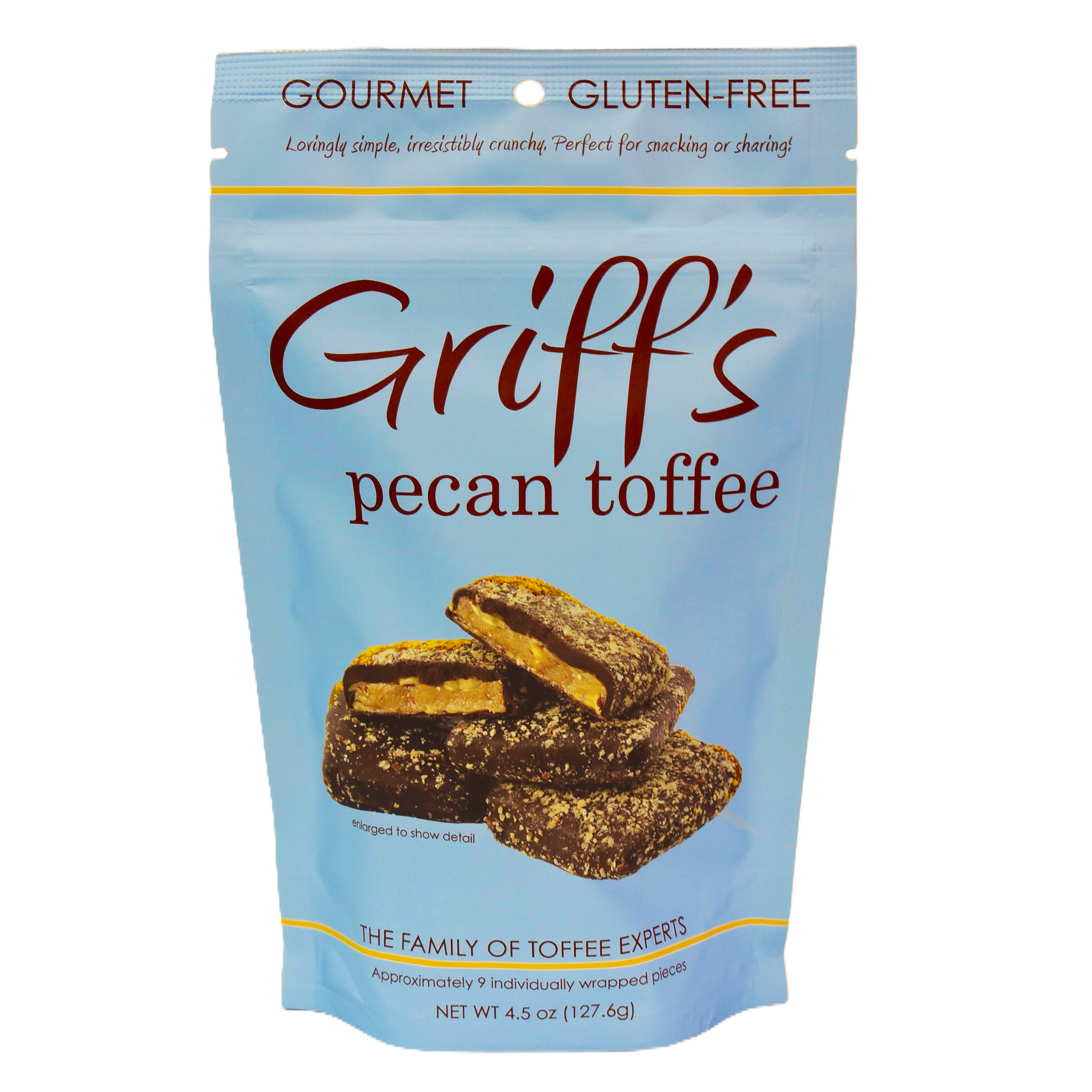 Griff's Pecan Toffee - 4.5oz bag