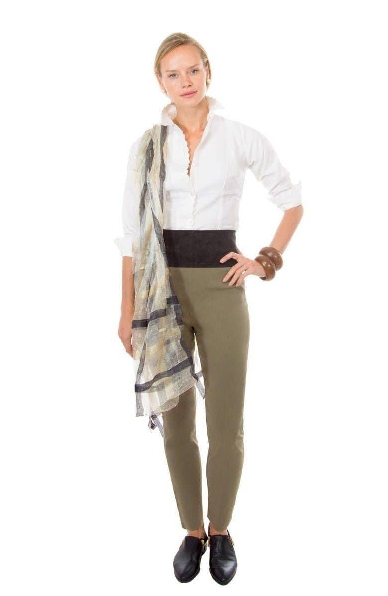 Gripeless Pull On Pants Solid - Earth Tones