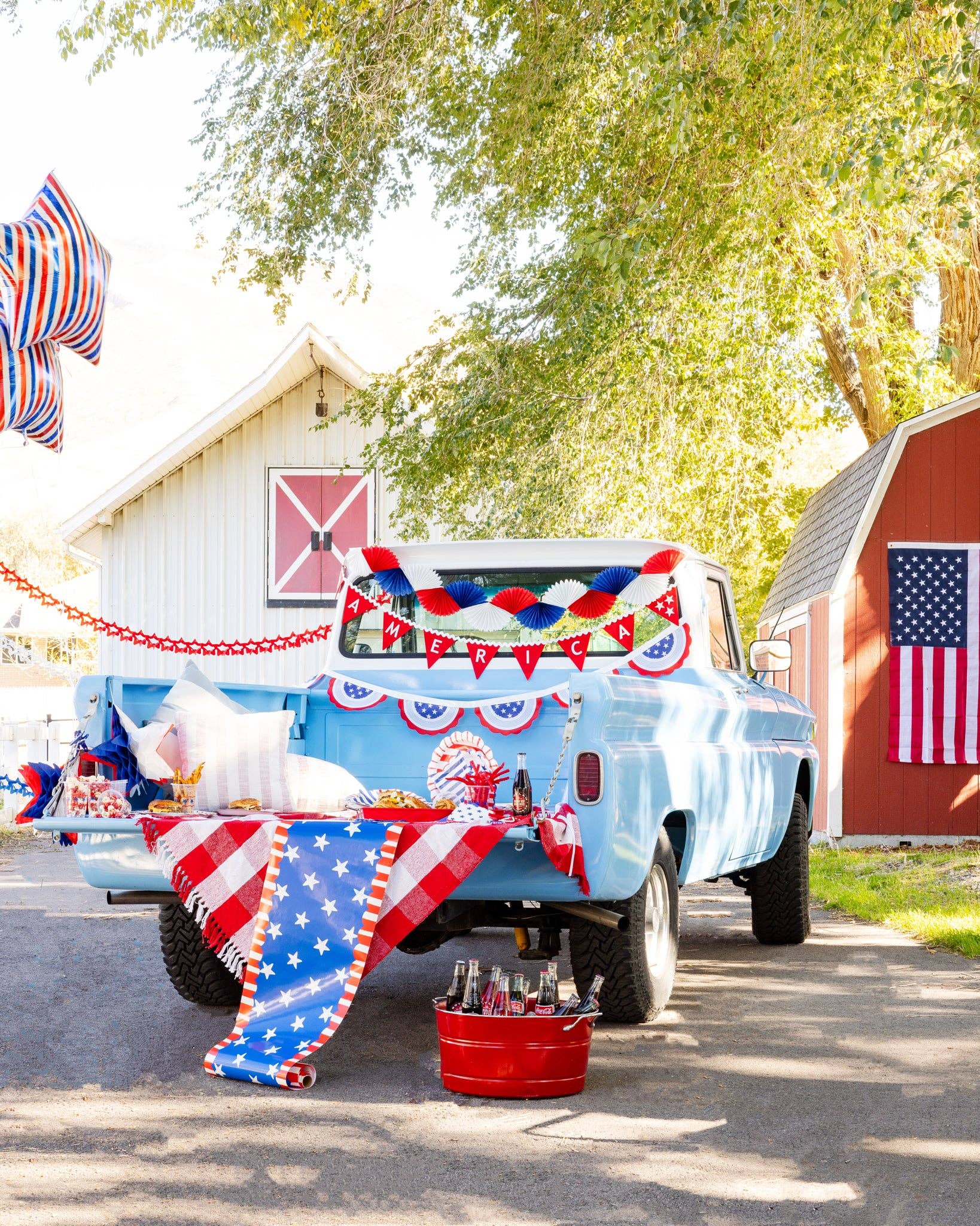 SSP1215 - Stars and Stripes Table Runner