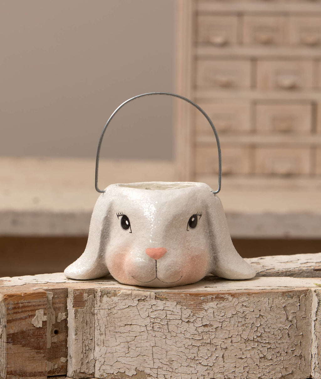 Small Floppy Ear Bunny Bucket