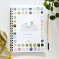Spring watercolor workbook