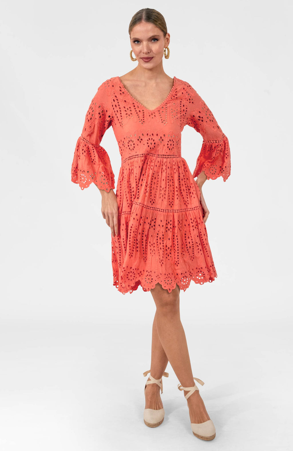 Saucy Dress - Eyelet