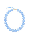 Kameron Chunky Beaded Necklace - Light Blue