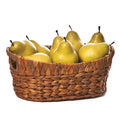 Oval Hyacinth Wire Basket Tub 11.75"