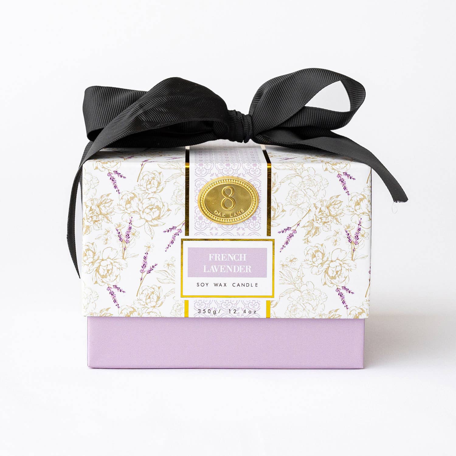 French Lavender 3-Wick Boxed Soy Wax Candle