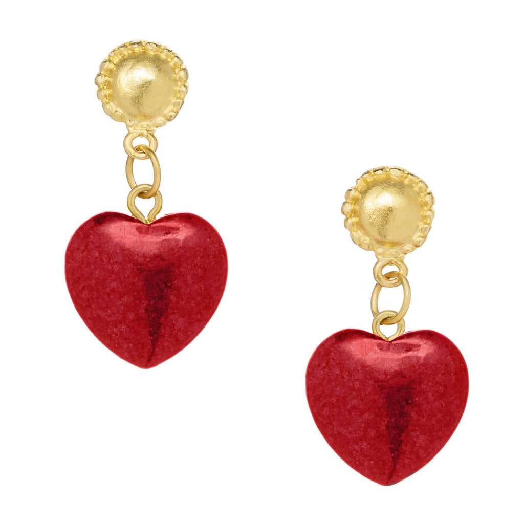 Loren Heart Earrings