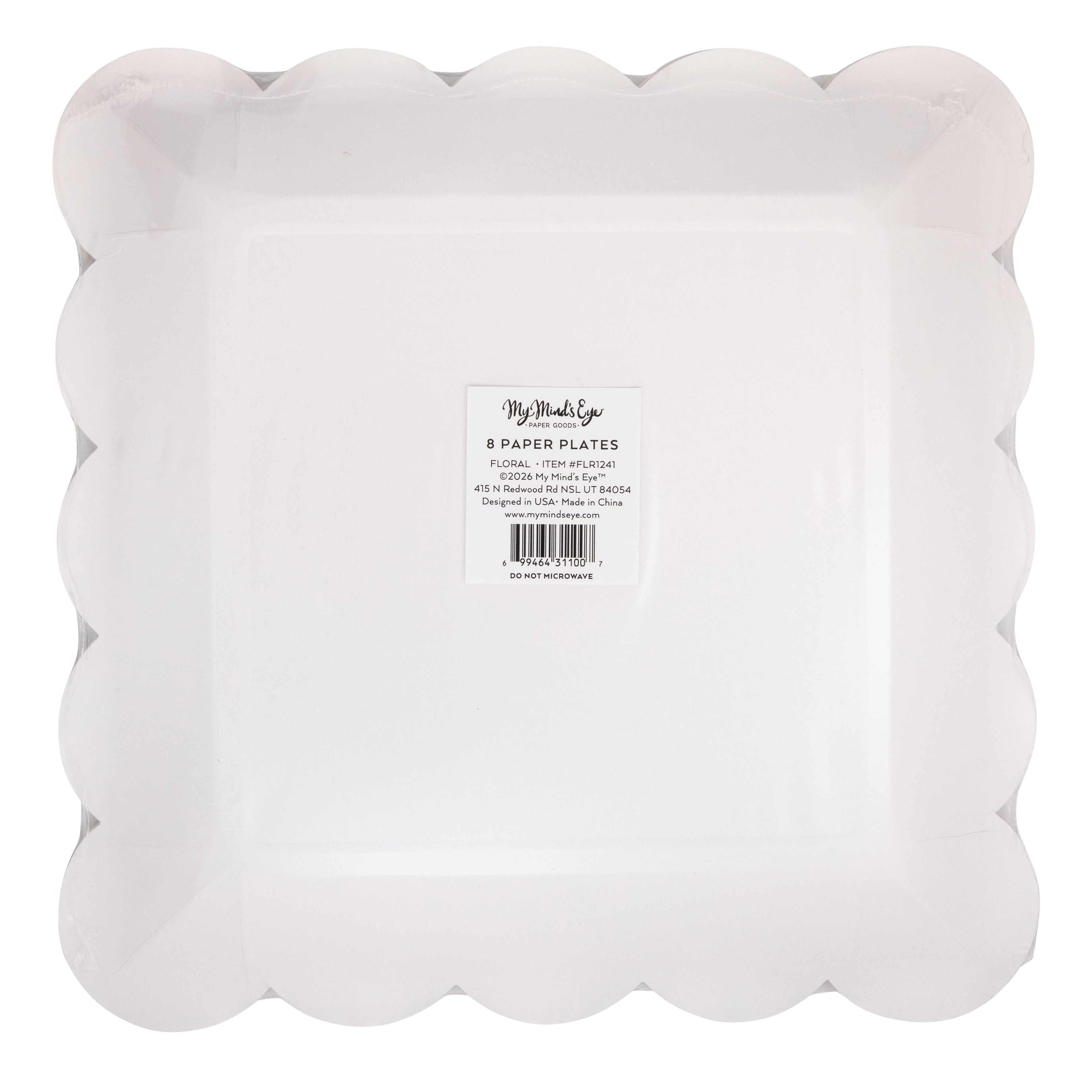 FLR1241 - Floral Pattern Plate