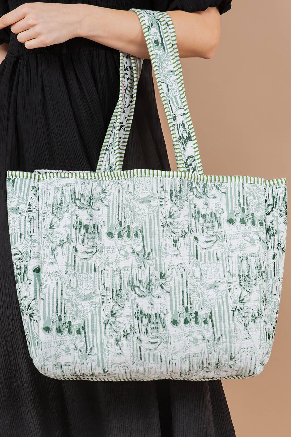 Quilted Tote Bag (BG-50)