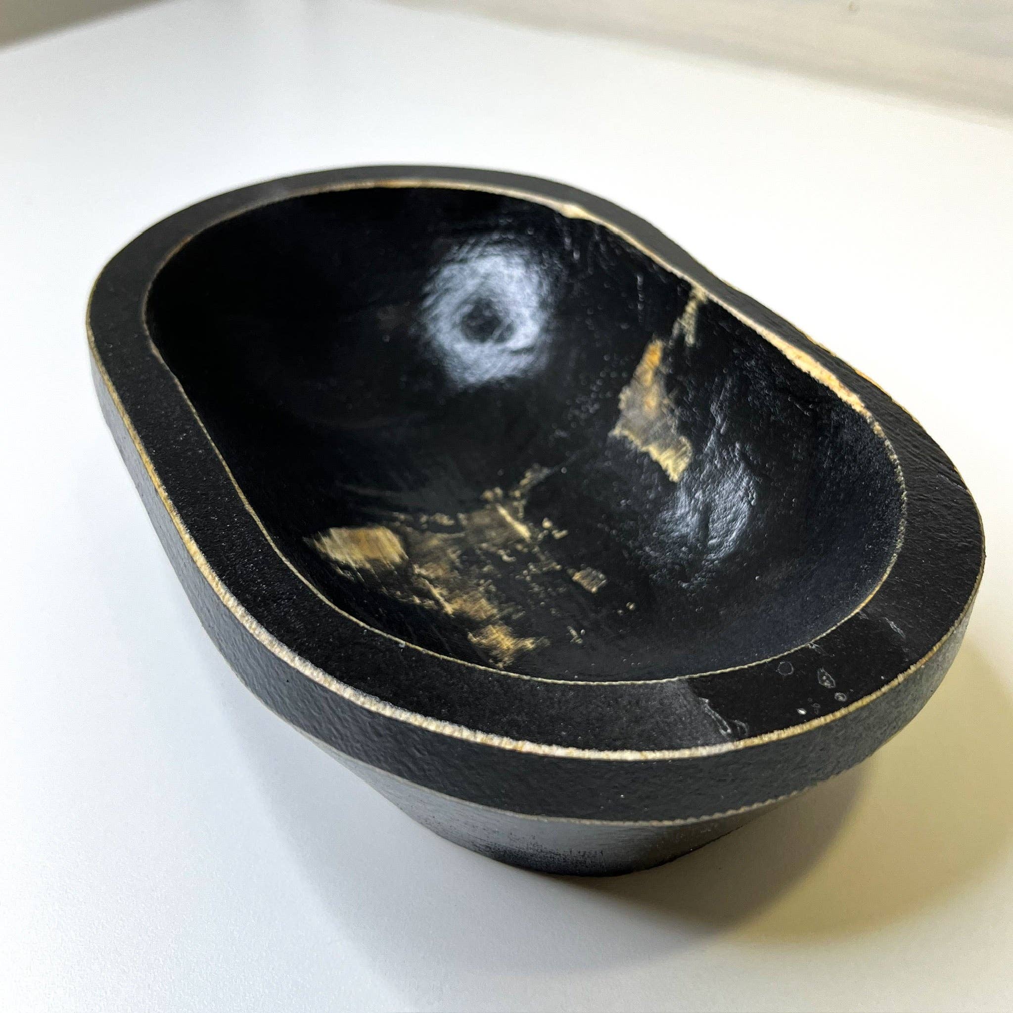 Farmhouse 3Wick Safe Candle Ready Rustic Reusable Dough Bowl