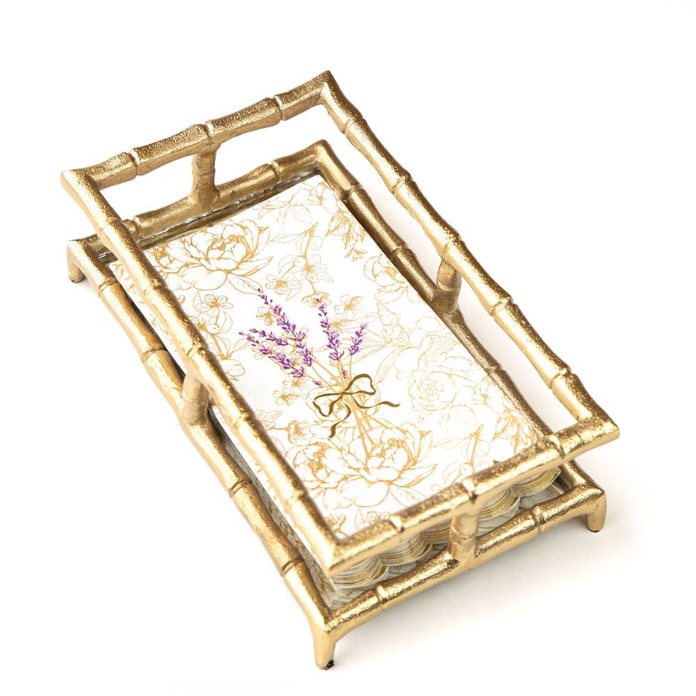 French Lavender Paper Guest Towel Packs