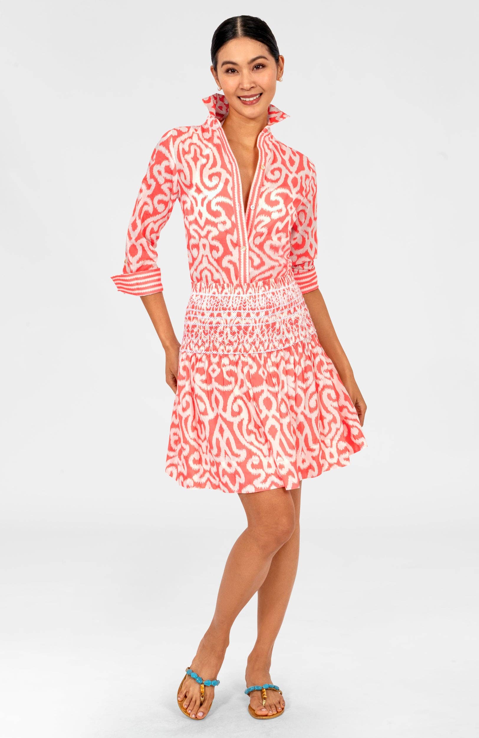 Smocked Skirt - Arabesque