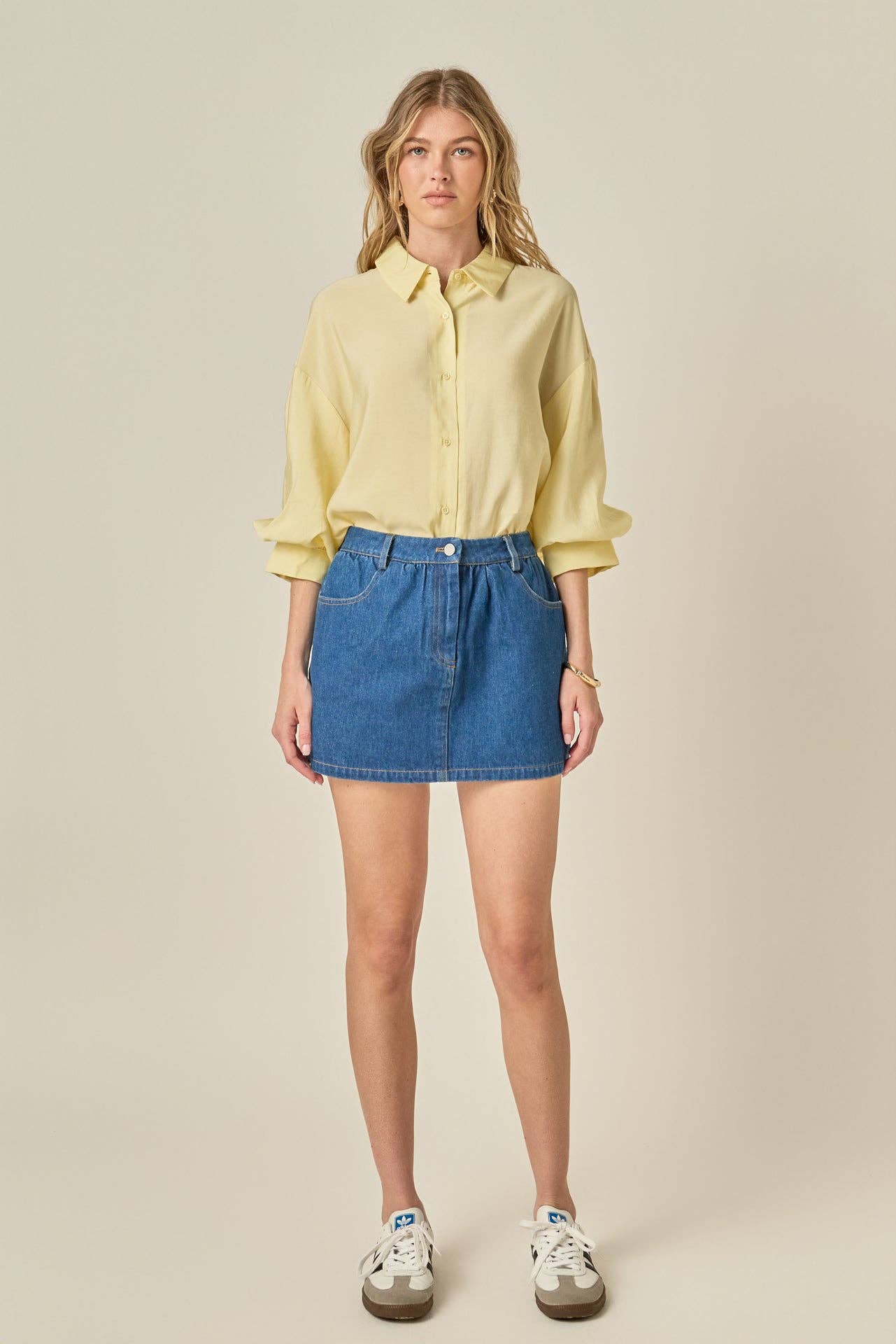 Balloon Sleeve Blouse