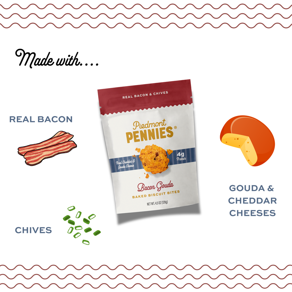 Bacon Gouda Cheese Crackers Gourmet (20) Limited Release