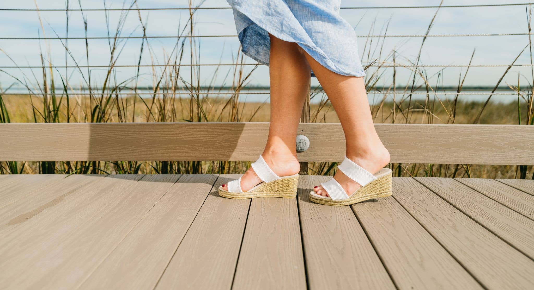 Spring26 Dorset - Backless Heeled Wedge Sandal