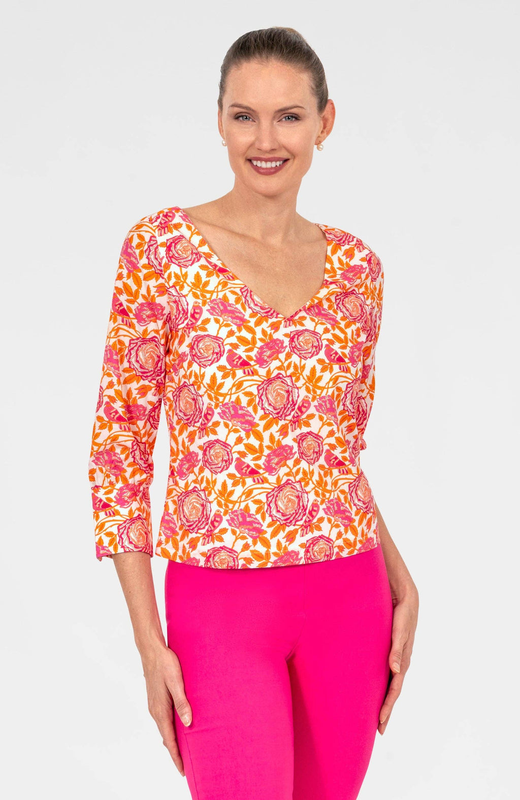 Silky Everyone Top - Smell The Roses