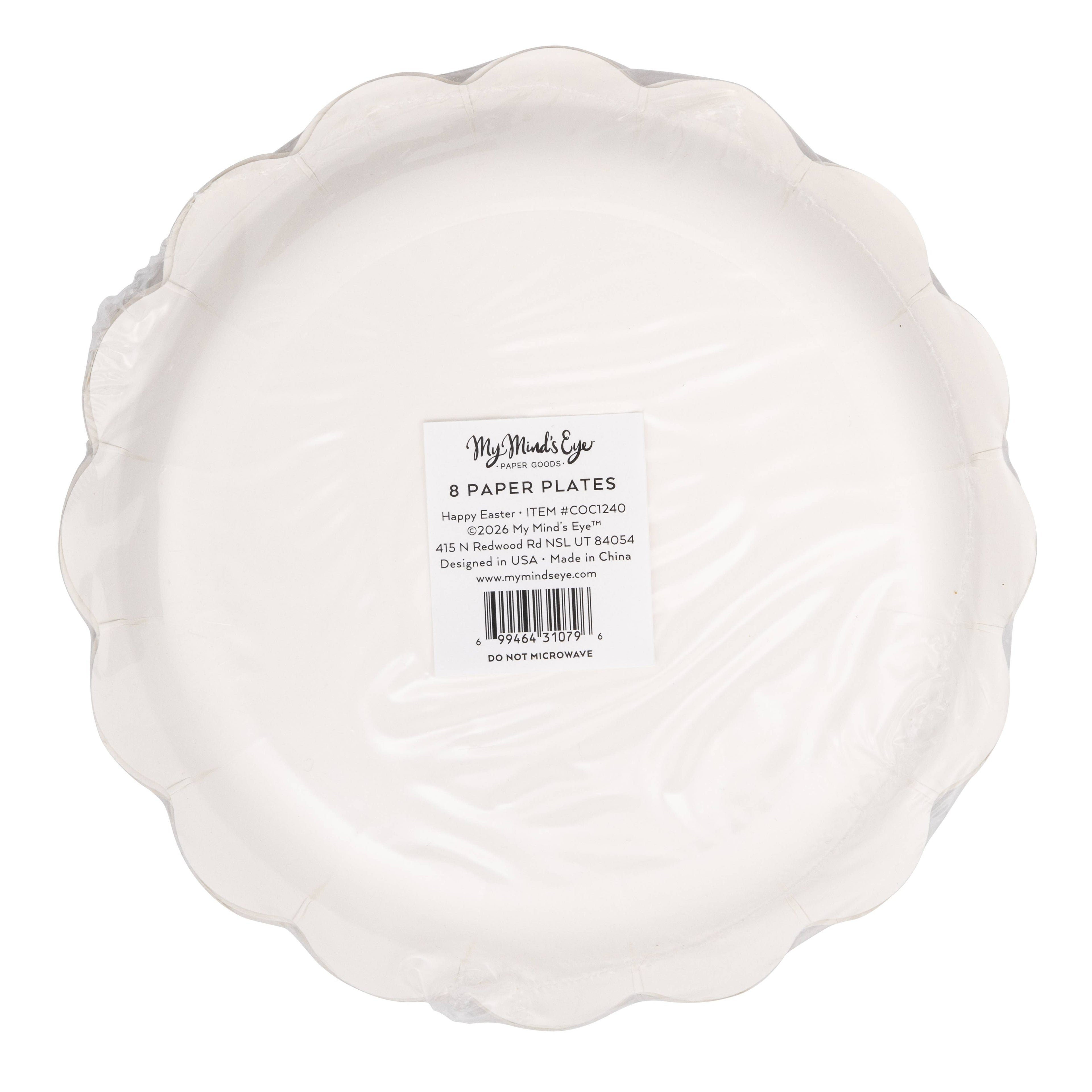 COC1240 - Happy Easter Bunny 8" Plate