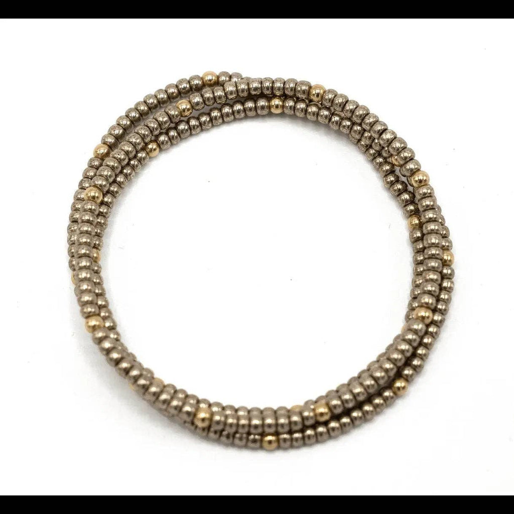 OG Classic Bracelet Stack in Bronze + Gold Filled