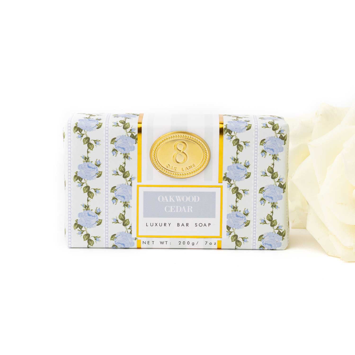 Oakwood Cedar Wrapped Bar Soap