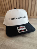 Custom Embroidered Hat, Two Tone Hat, Embroidered Hats