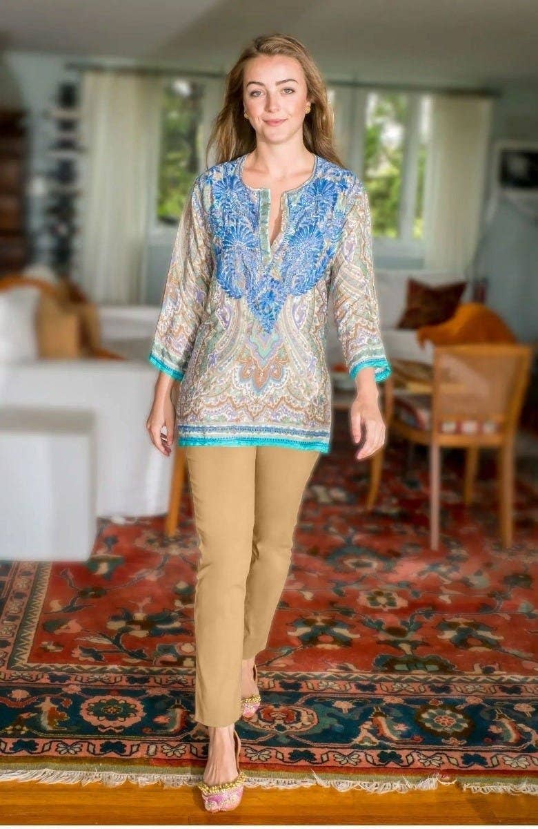 Gripeless Pull On Pants Solid - Earth Tones