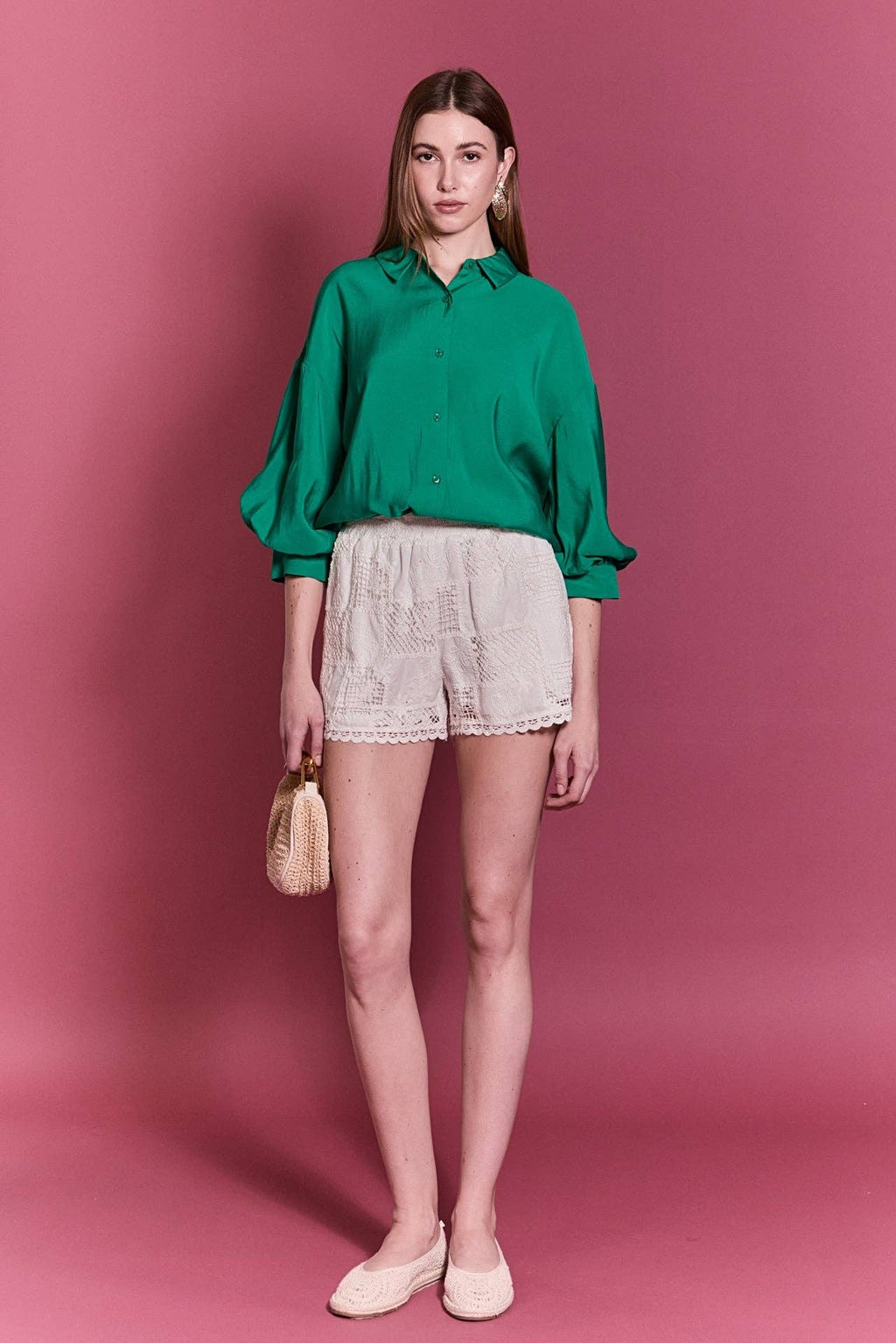 Balloon Sleeve Blouse
